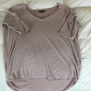 Express pink top